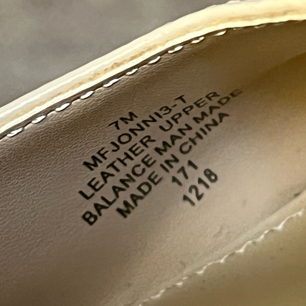 Marc Fisher Leather Nude Studded Pumps Mules size 7 NWT - Picture 14 of 15
